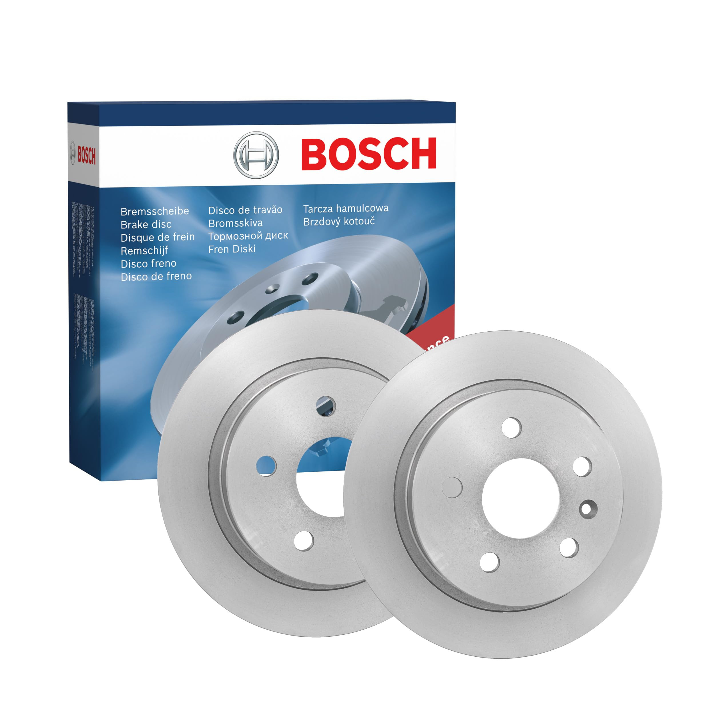 BOSCH 0986479513 OPEL İNSİGNİA A ARKA FREN DİSKİ TAKIMI (SOĞUTMASIZ)
