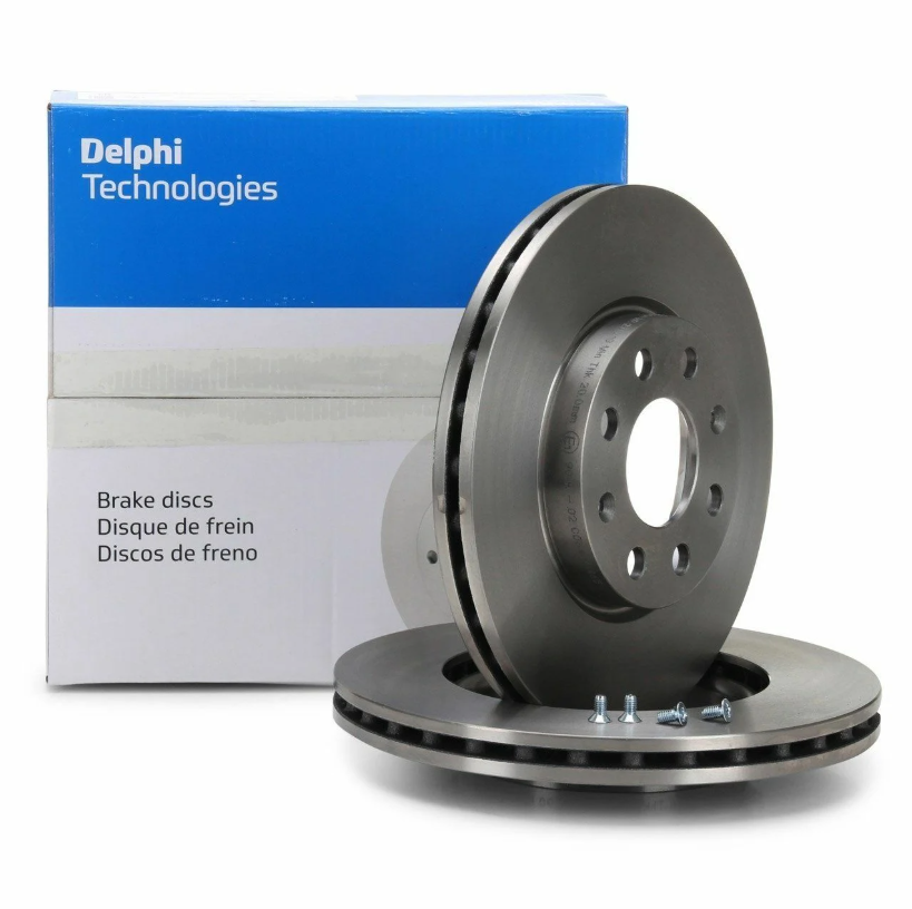 DELPHİ BG4004T OPEL CORSA D ÖN FREN DİSKİ TAKIMI (KÜÇÜK TİP)