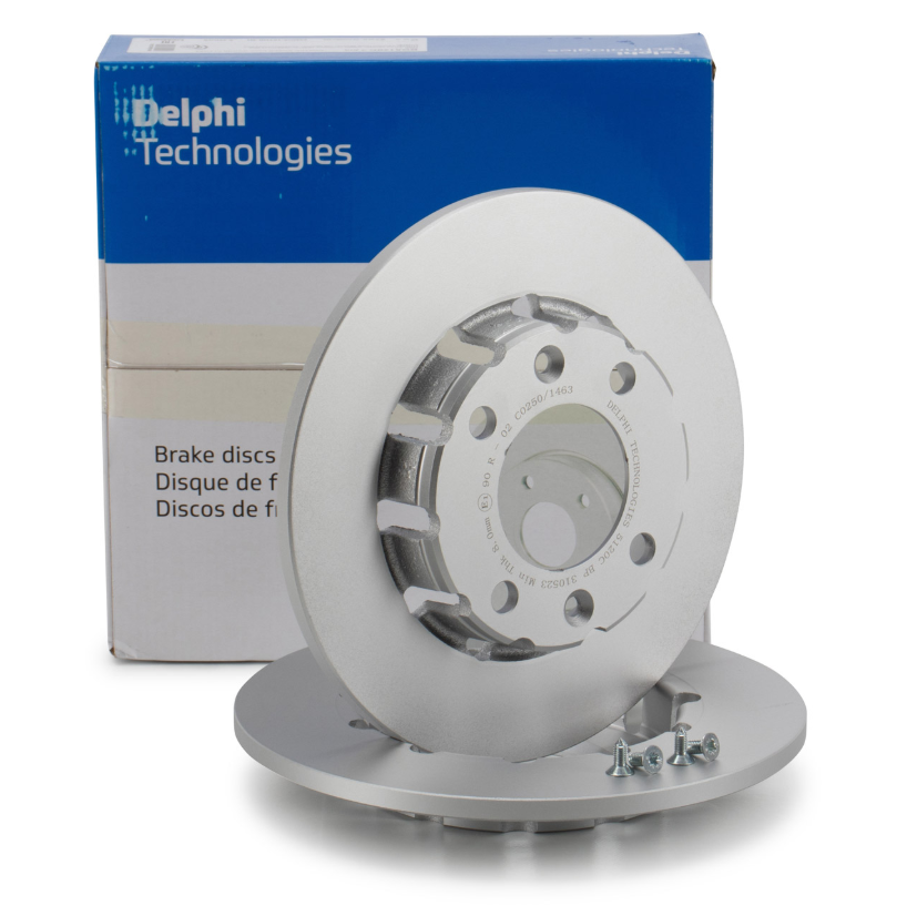 DELPHİ BG5120C DS3 ARKA FREN DİSKİ TAKIMI (SOĞUTMASIZ)