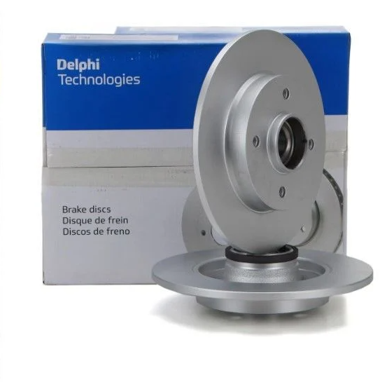 DELPHİ BG9410RSC PEUGEOT 208 – 2008 ARKA FREN DİSKİ TAKIMI (RULMANLI)