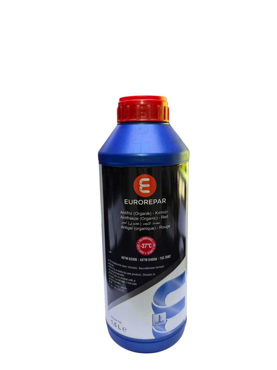 EUROREPAR ANTİFRİZ 1.5 LİTRE KIRMIZI -37 DERECE