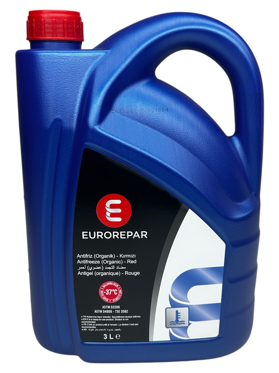 EUROREPAR ANTİFRİZ 3 LİTRE KIRMIZI -37 DERECE