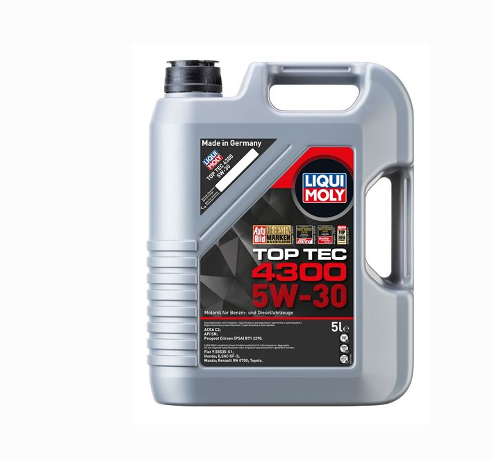 LIQUI MOLY TOP TEC 4300 5W-30 MOTOR YAĞ 5 LİTRE