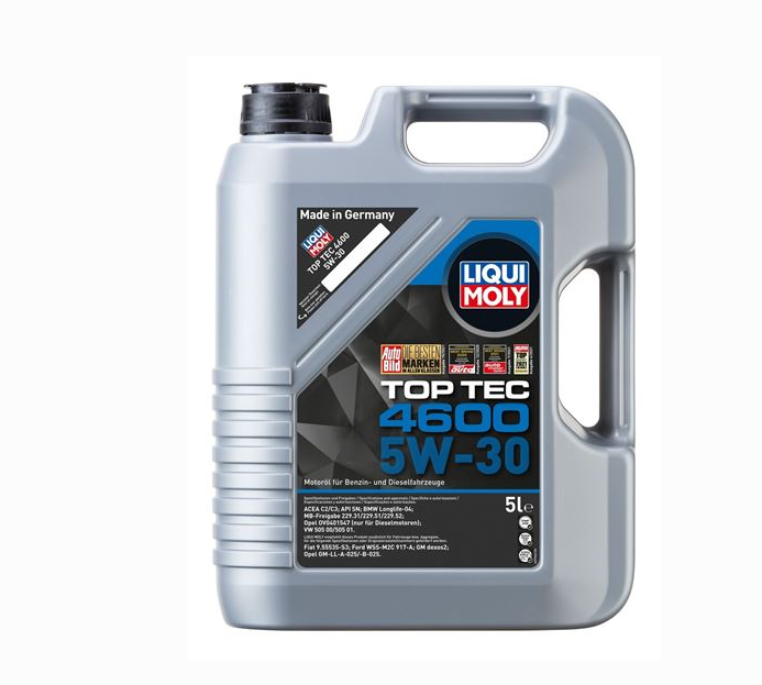 LIQUI MOLY TOP TEC 4600 5W-30 MOTOR YAĞ 5 LİTRE