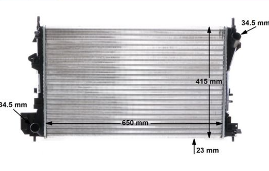 BHR-CR40000S RADYATÖR SU VECTRA C / SIGNUM Z18XE-Z16XE-Z18XEL M-T