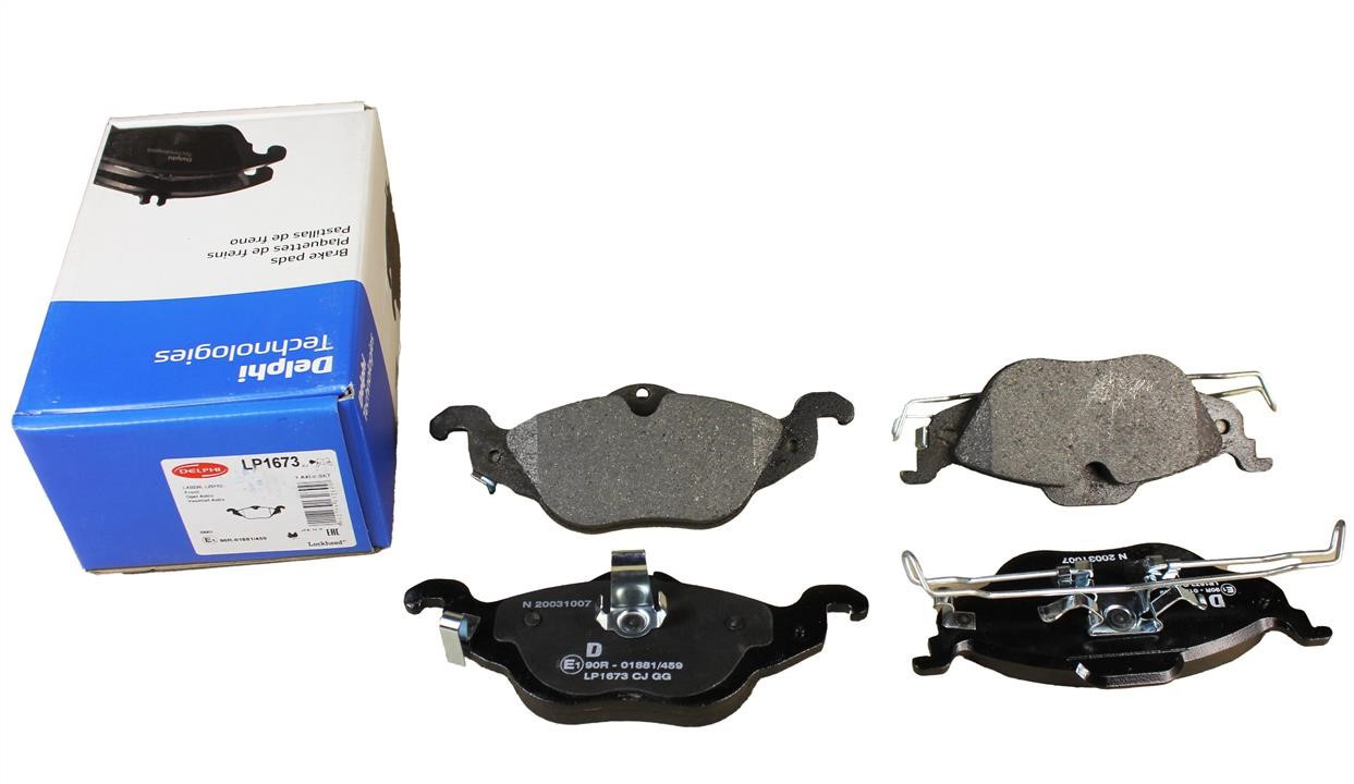 DEL-LP1673 FREN BALATA ASTRA G 98= 1.2-1.4-1.6-1.7TD ÖN