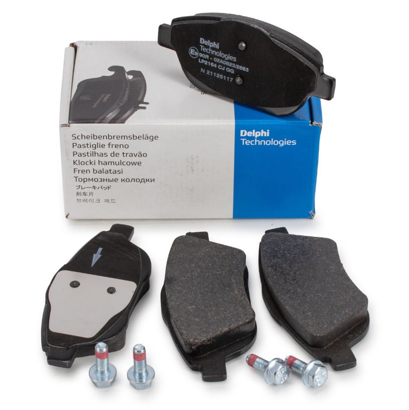 DEL-LP2164 FREN BALATA MOKKA / CROSSLAND X / CROSSLAND 1.2 / CORSA F-1.2 19= / C3 09= 1.6 16V PICASSO 1.6-1.6HDI ÖN