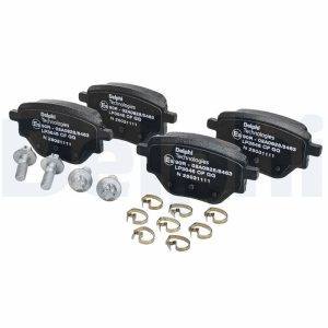 DEL-LP3646 FREN BALATA 2008 II 2019= /  CORSA F 2019= / 208 II 2019= ARKA