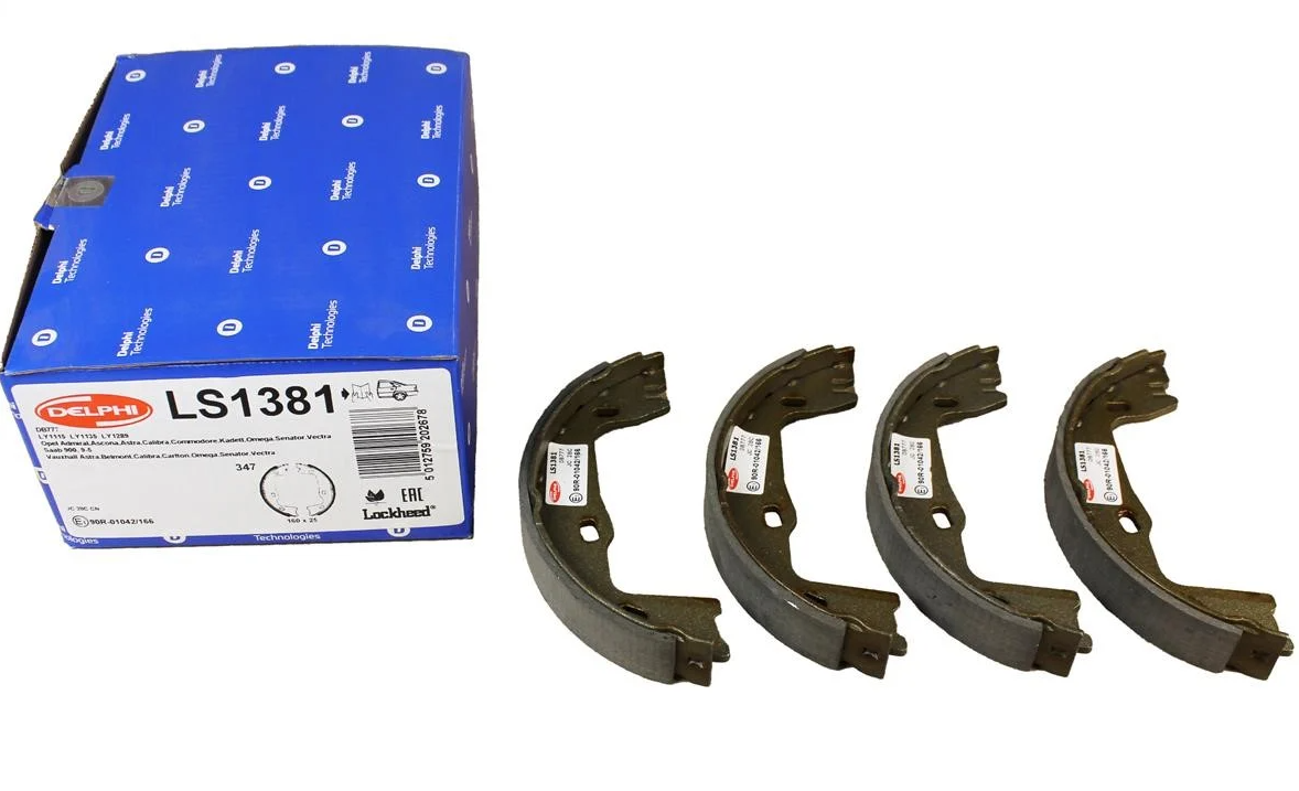 DEL-LS1381 FREN BALATA EL VECTRA A / VECTRA B 93-02