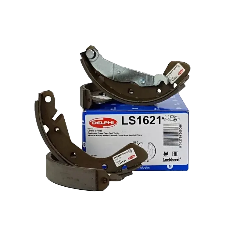 DEL-LS1621 FREN BALATA ASTRA F / CORSA B / CORSA C / TIGRA A  ABS SİZ LEVYELİ PABUÇ ARKA