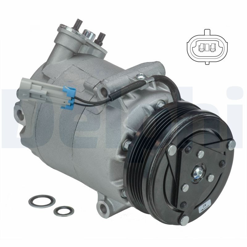 DEL-TSP0155142 KLİMA KOMPRESÖRÜ ASTRA G / CORSA C Z14XE-Z16XE