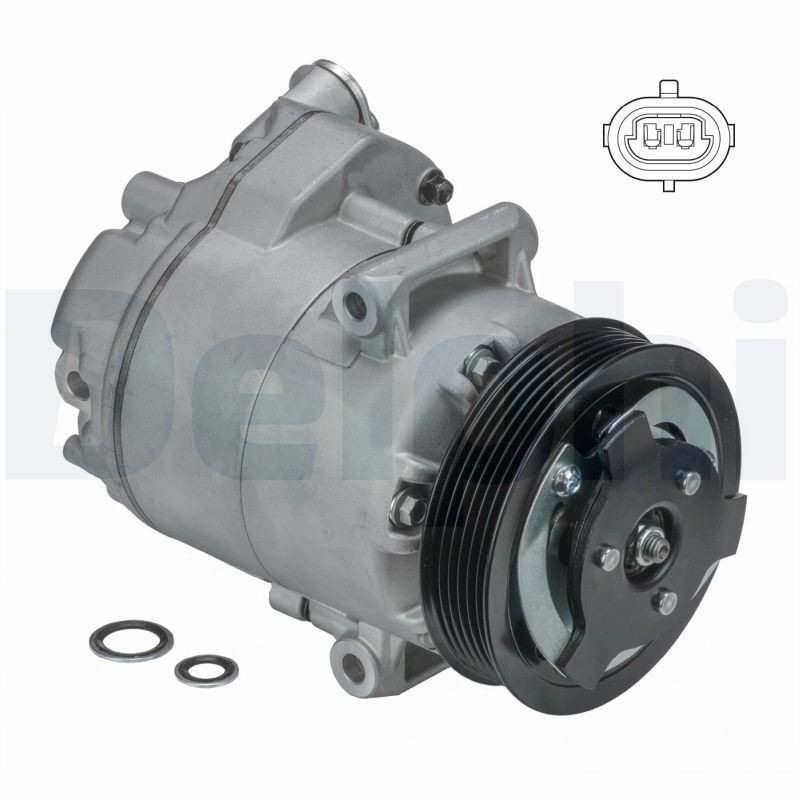 DEL-TSP0155967 KLIMA KOMPRESORU OPEL ASTRA J / MERIVA B A13DTE-A17DTC-A17DTS