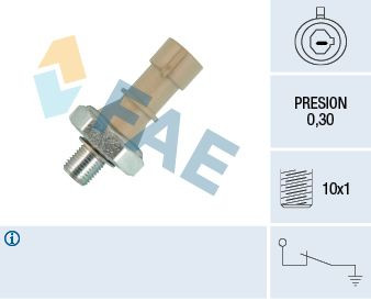 FAE-12437 MÜŞÜR YAĞ ASTRA G / ASTRA H 04= Z16XEP 0,30 BAR GRİ