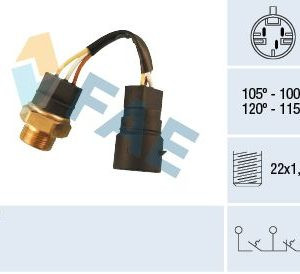 FAE-38220 MÜŞÜR FAN CORSA B / COMBO B / TIGRA A 93-01 KLİMALI (KABLOLU)