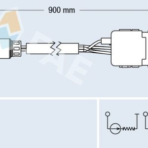 FAE-75092 SENSÖR OKSİJEN CORSA C / CORSA D Z13DT-Z13DTH-A13DTC