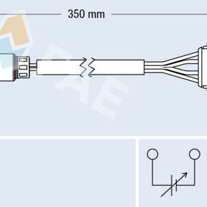 FAE-77155 SENSÖR OKSİJEN CORSA C / ASTRA G / ASTRA H / MERIVA Z12XEP / Z14XEP ARKA