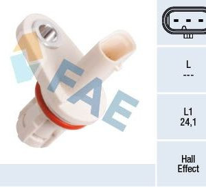 FAE-79396 SENSÖR EKSANTRİK DEVİR CORSA D / CORSA E / ASTRA J / INSIGNIA A / MOKKA / MOKKA X / ZAFİRA C / MERİVA B / AVEO T300 A12XEL A12XER A14NET A14XER B14NET B14XER