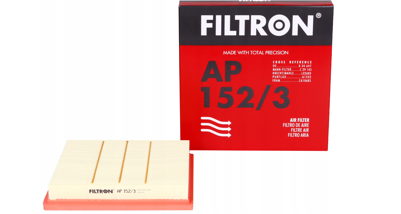 FLT-AP152/3 HAVA FİLTRESİ INSIGNIA 08= 1.6-1.8