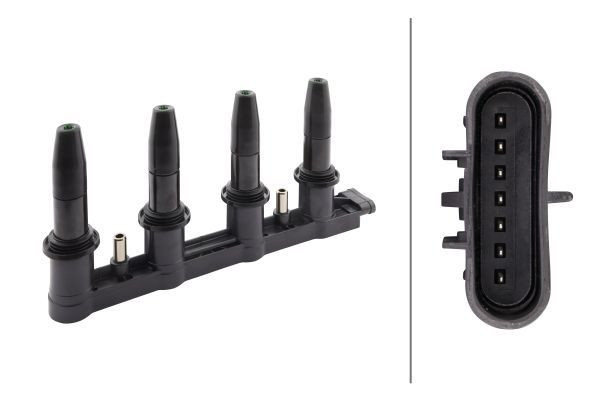 HEL-5DA358000-231 ATEŞLEME BOBİNİ ASTRA J 09-16 1.6 T / INSIGNIA 08= 1.6 / CORSA E 14= 1.6 16V TURBO / A16LET / AVEO T300 / MOKKA / CRUZE – A16XER