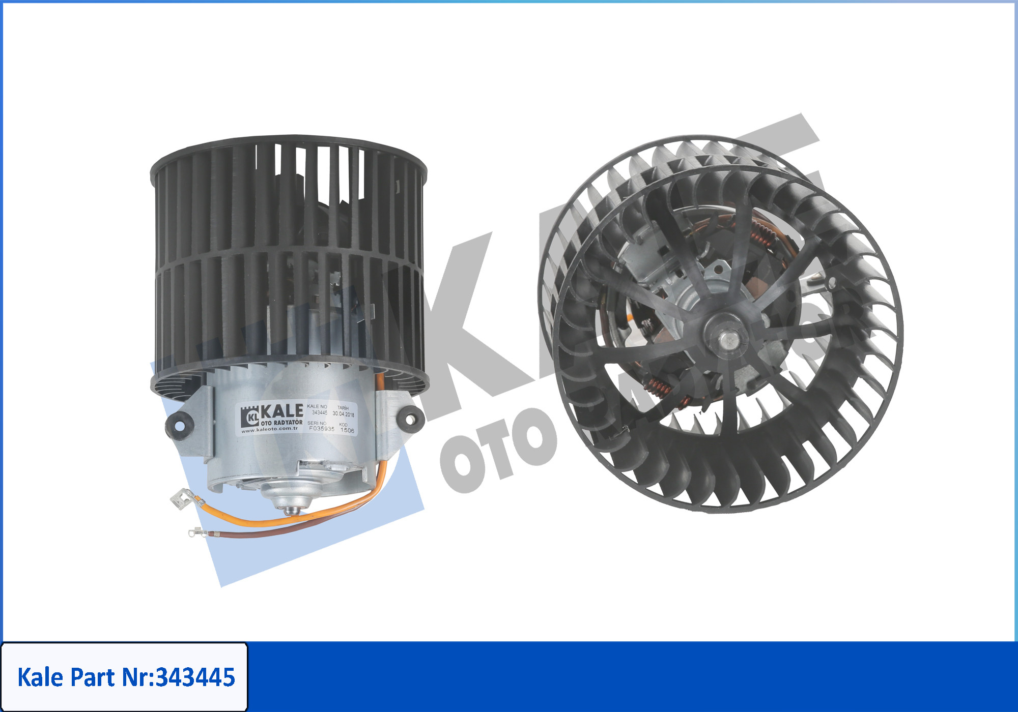 KLE-343445 KALORİFER MOTORU ASTRA F 92-98 / VECTRA A 90-96