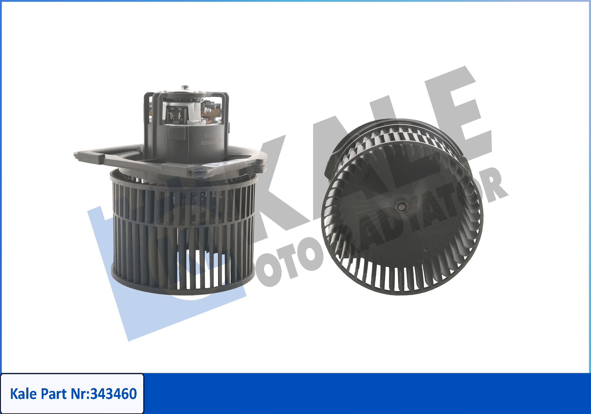 KLE-343460 KALORİFER MOTORU VECTRA B 95-02 X16XEL-Z16XE-Z18XE-X20DTH-Y20DTH