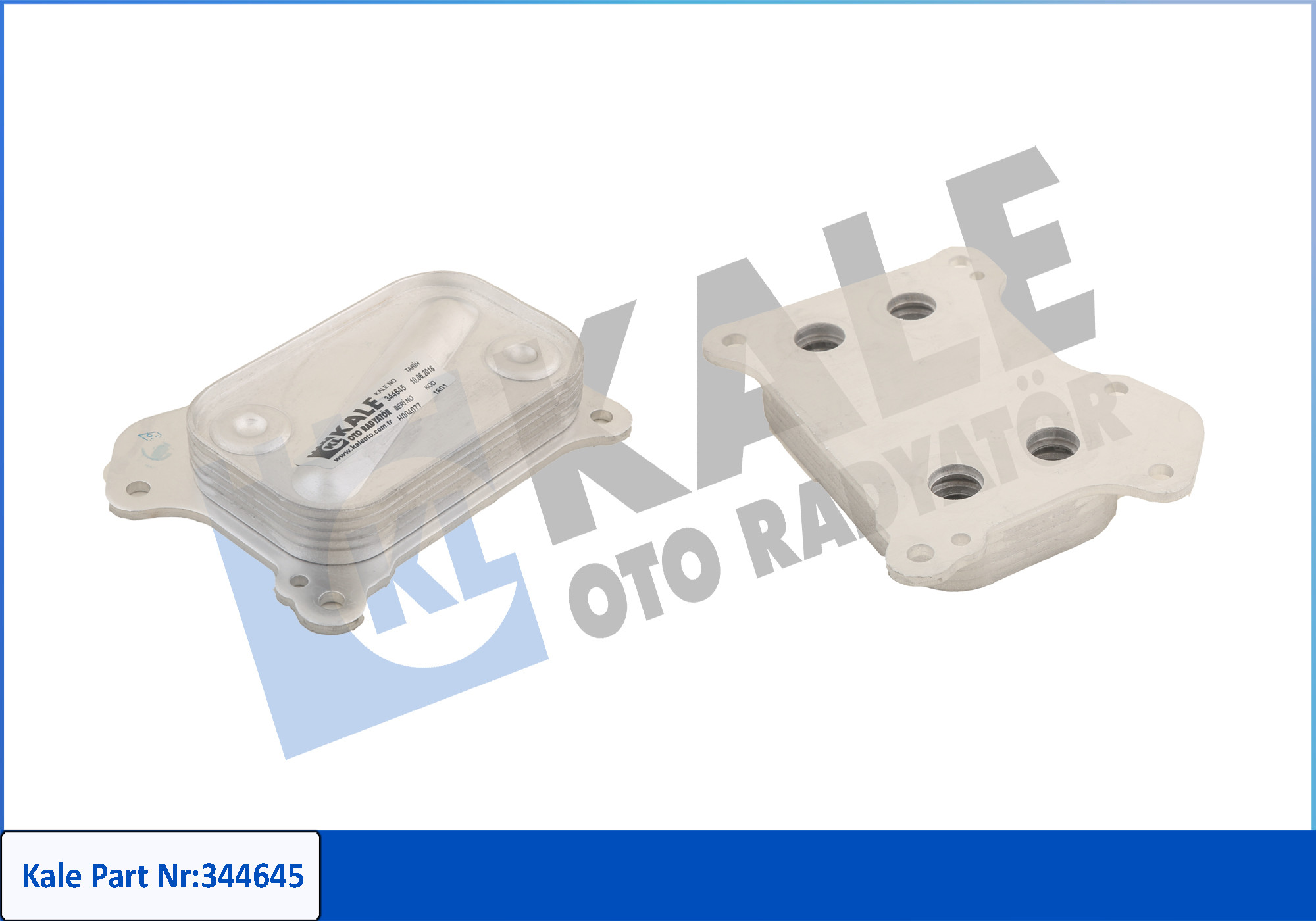 KLE-344645 YAG SOĞUTUCUSU DOBLO / LINEA / FIORINO / G.PUNTO / ASTRA H / CORSA D / CORSA C 1.3JTD İNCE TİP EURO4