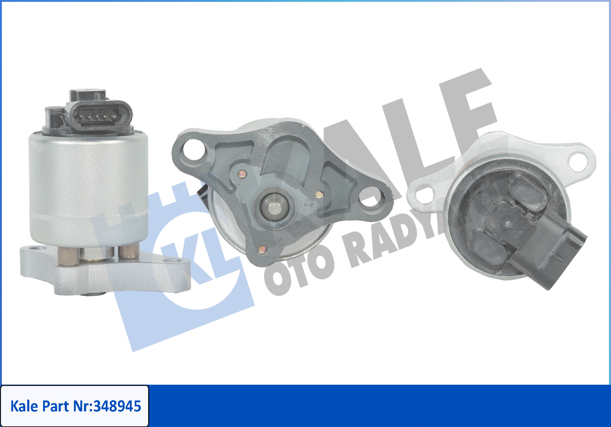 KLE-348945 EGR VALFİ ASTRA G / CORSA C / VECTRA B / VECTRA C 01-04 Z14XE Z16XE