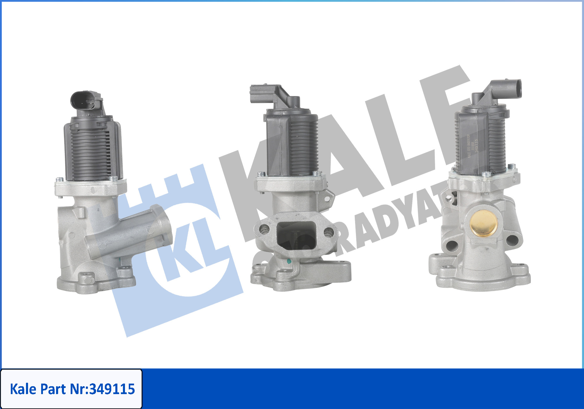 KLE-349115 EGR VALFİ ASTRA H / CORSA D / DOBLO / PALIO / ALBEA / PUNTO 04= Z13DTH 90HP