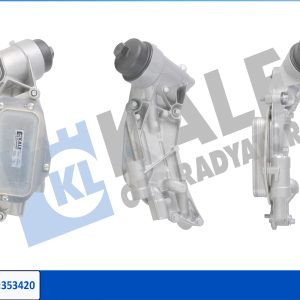 KLE-353420 YAĞ SOĞUTUCUSU ASTRA H 04-10 1.6i KOMPLE