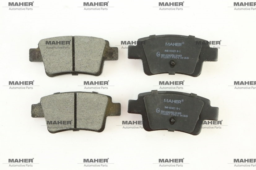 MHR-00423 FREN BALATA LINEA 07= / GRANDE PUNTO 05-12 / CORSA D 06-14 / PUNTO 12= DİSK ARKA