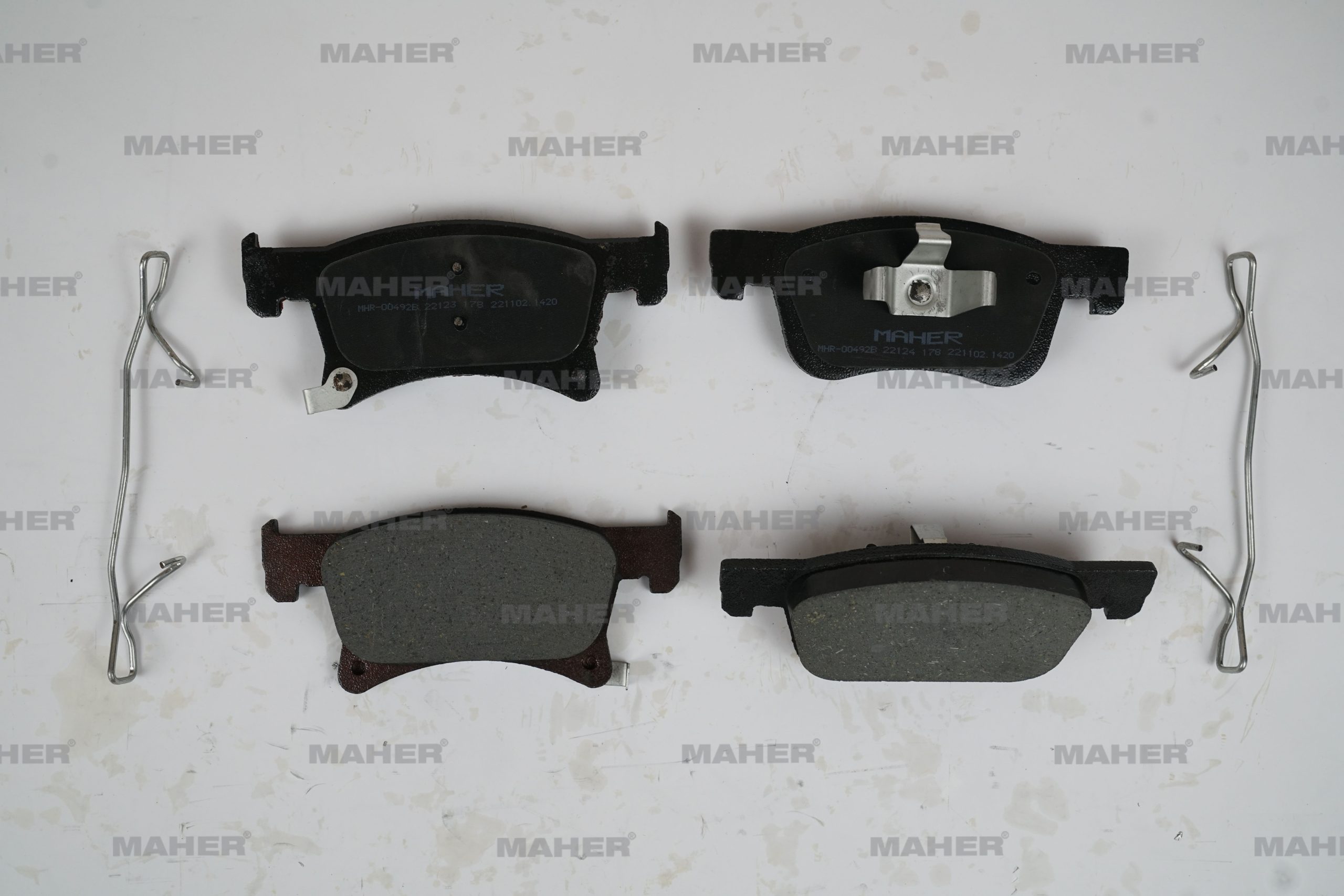 MHR-00492B FREN BALATA CORSA E 14= / ADAM 13= (15 JANT) ÖN ECO