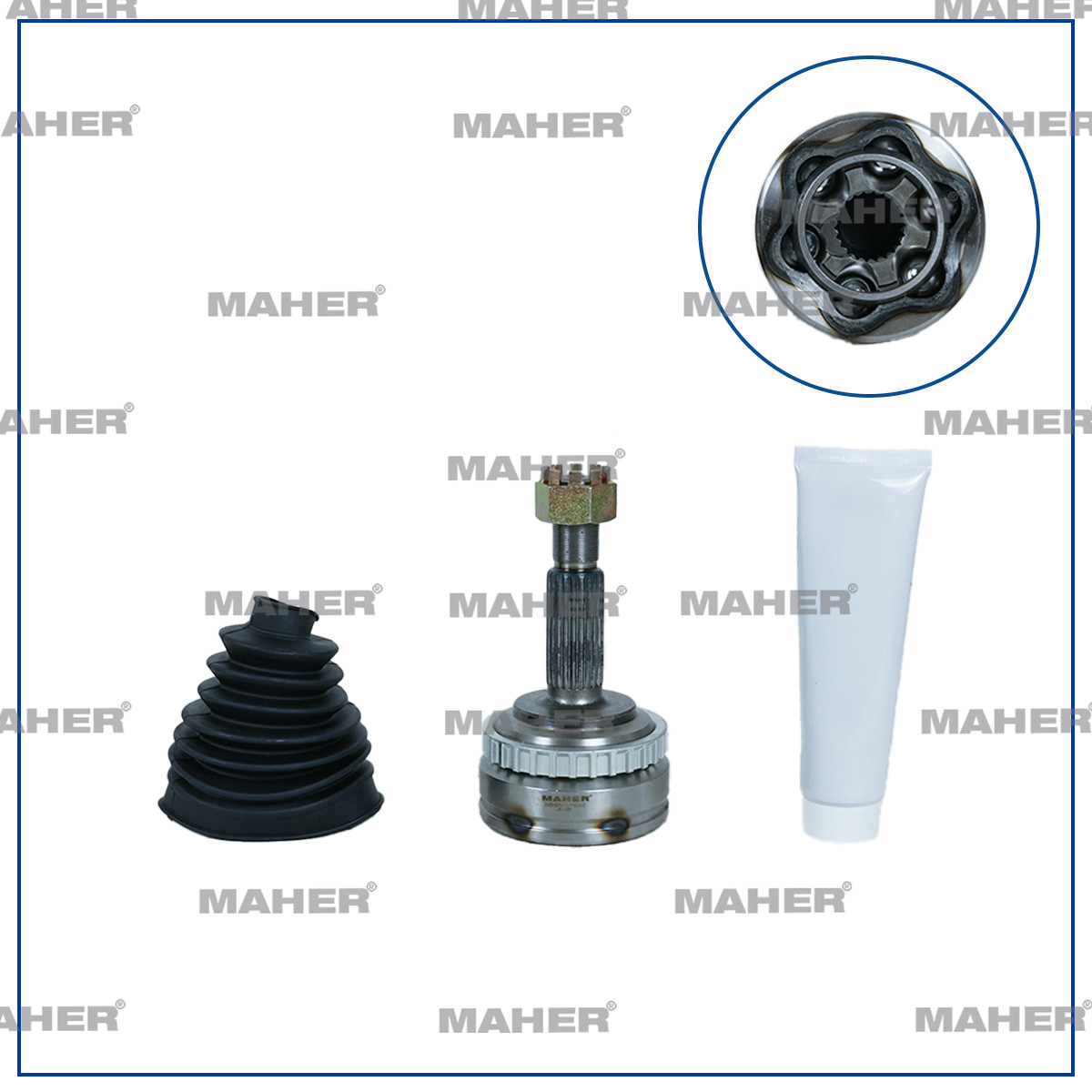 MHR-17992 AKS KAFASI DIŞ VECTRA B 96-03 / ASTRA F 91-98 / KALIN FREZE ABSLİ 29 DİŞ A-T 22X22X52X144,8