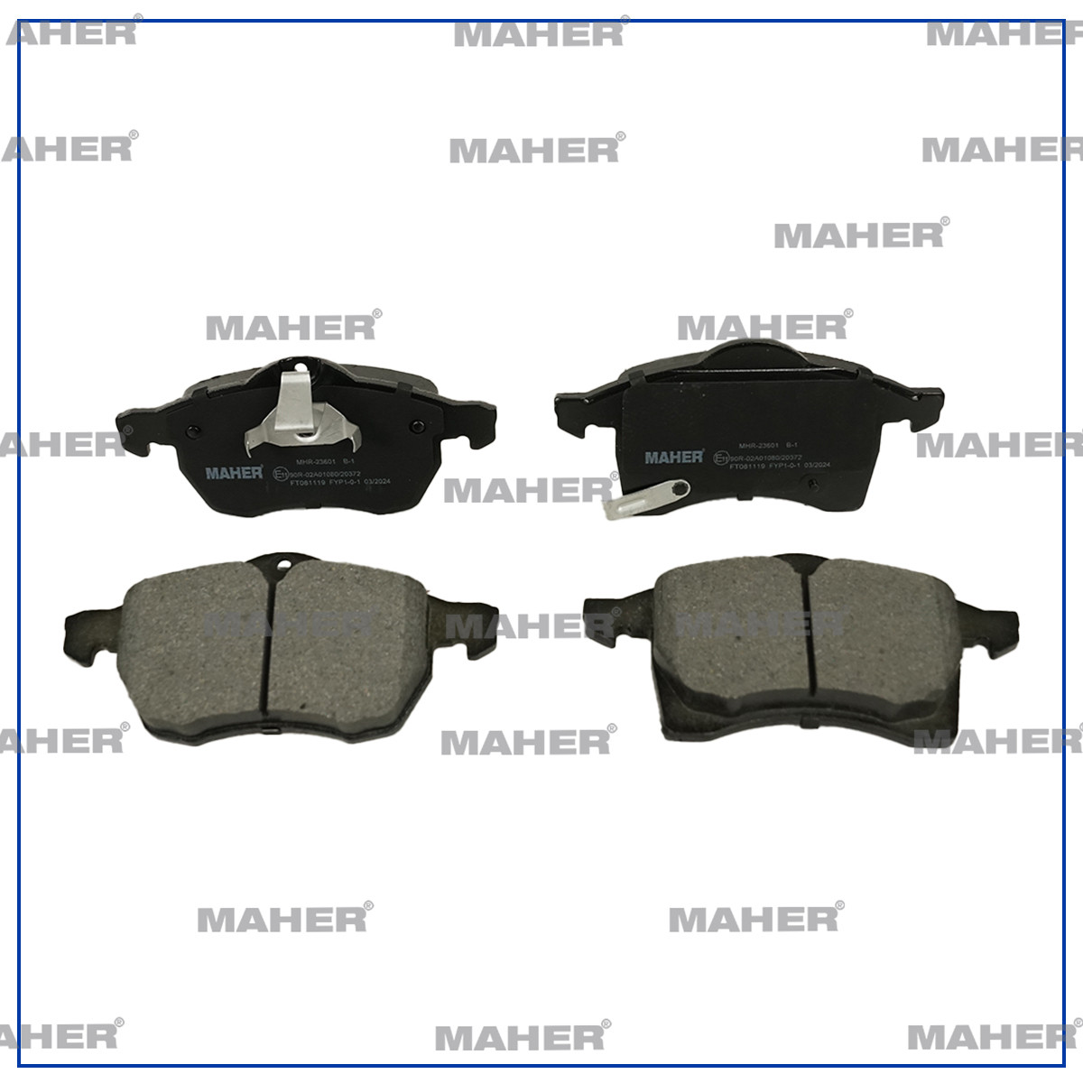 MHR-23601 FREN BALATA ZAFIRA A  99-05 / ASTRA G 98-05 / ASTRA F 91-98 ÖN