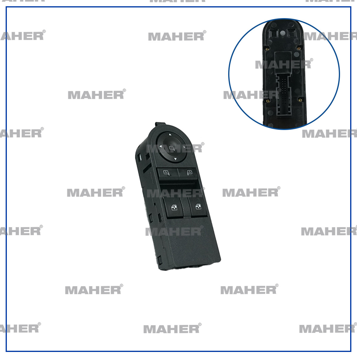 MHR-26529 DÜĞME CAM AÇMA ASTRA H / ZAFİRA B (ÇİFTLİ) AYNA AYAR DÜĞMELİ SOL