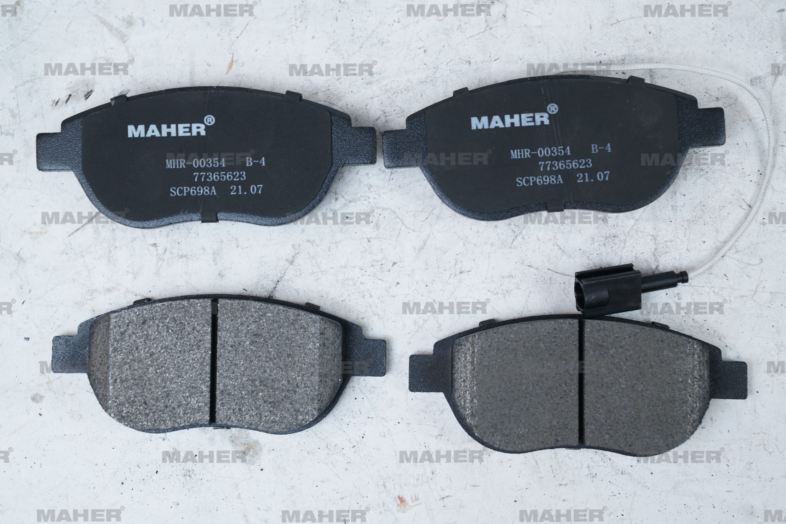 MHR-28216 FREN BALATA LINEA 07= / COMBO D 12= / DOBLO 10= / BRAVO II 06= (BÜYÜK TİP TEK FİŞLİ) ÖN 137mm