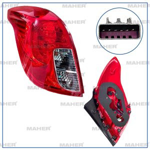 MHR-49567 STOP LAMBASI MOKKA 12= SAĞ