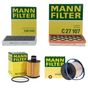 OPEL ASTRA J 1.3 DİZEL PERİYODİK BAKIM FİLTRE SETİ MANN MARKA