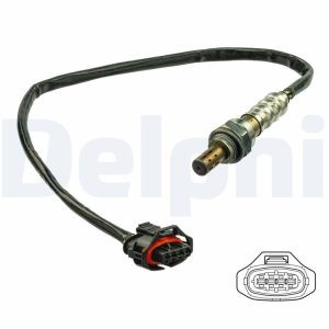 DEL-ES21116-12B1 SENSOR OKSIJEN OPEL ASTRA H / VECTRA C / ZAFIRA B / ZAFIRA C A16XER-Z16XER-A18XER-Z18XER KONUM 1