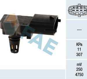 FAE-15036 SENSÖR MAP DOBLO / LINEA / BRAVO / FIORINO / PUNTO 1.3JTD-1.6JTD / ASTRA G-H / CORSA D / FRONTERA B / VECTRA C / ZAFIRA B 04= Z13DTH-Z19TH-Y20DTH-Y22DTR