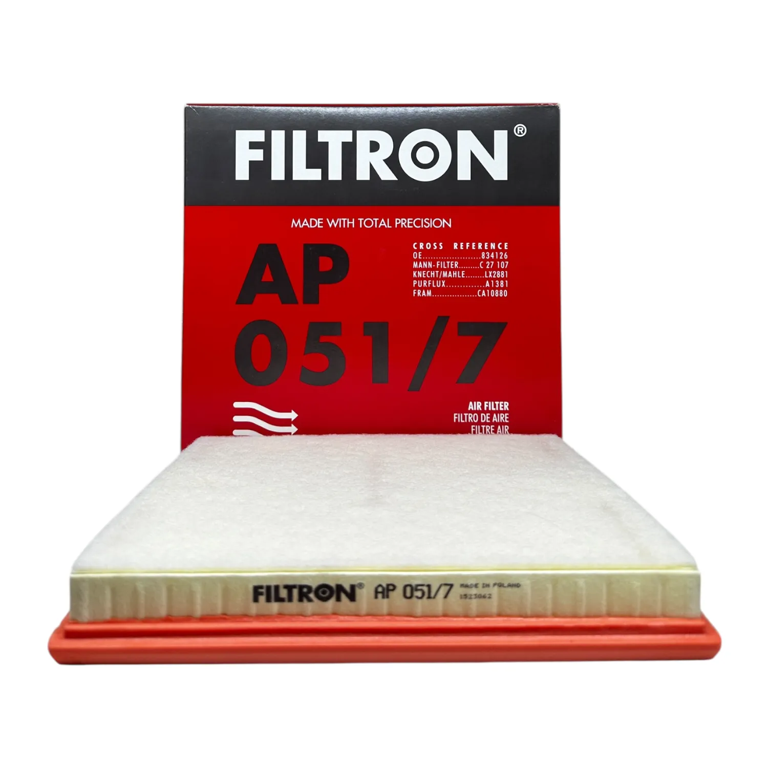 FLT-AP051/7 HAVA FİLTRESİ ASTRA J / ZAFİRA C / CRUZE 09= A13DTE-A14NET-B14NET-B16DTL-B16DTH-A16LET-A20DTH 1.3 CDTİ-1.6 CDTİ
