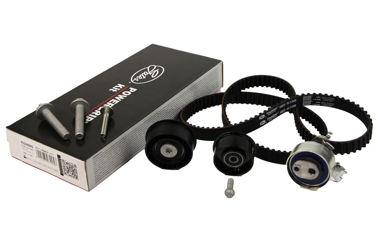 GATES-K025499XS TRİGER SETİ OPEL ASTRA G / CORSA C / VECTRA C / MERIVA A / ZAFIRA A X14XE-X16XEL-Z14XE-Z16XE-Z18XE 162 DİŞ (CİVATALI SET)