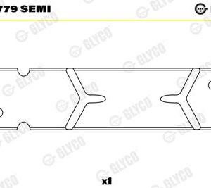 GLY-55-4779-SEMI PİSTON KOL BURCU DOBLO / LINEA / BRAVO / COMBO 07= 1.6JTD