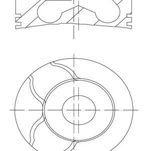 MHL-0101500 PİSTON SEGMANLI DOBLO / VECTRA C 1.9JTD-Z19DT STD 82mm