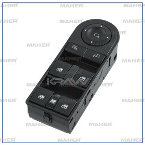 MHR-26528 DÜĞME CAM AÇMA ASTRA H / ZAFİRA B 04= (DÖRTLÜ) AYNA AYAR DÜĞMELİ ÇERÇEVELİ SOL