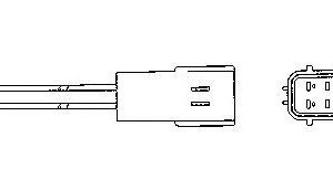 NGK-92314 SENSÖR OKSIJEN CHEVROLET EPICA (OZA603-W1 )