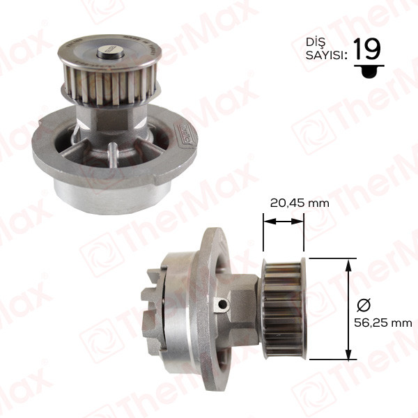 TMX-T01.160 DEVİRDAİM ASTRA F / ASTRA G / CORSA B / VECTRA A / VECTRA B C14NZ-C16NZ-C12NZ