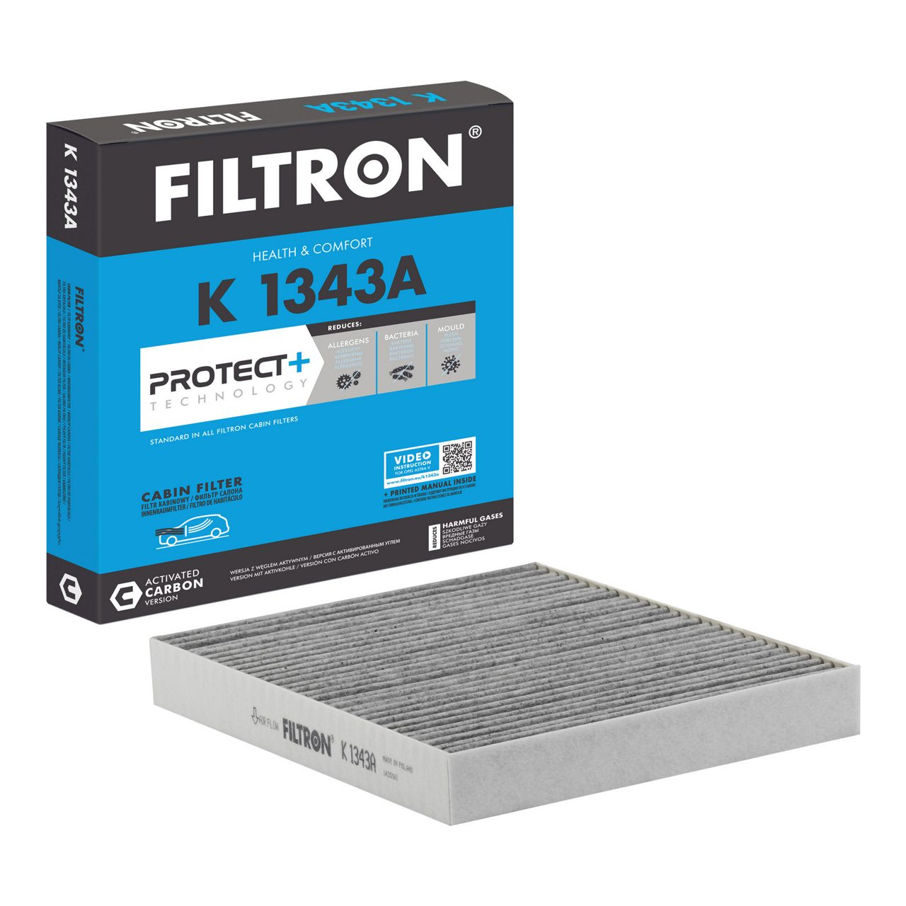 FİLTRON K1343A OPEL ASTRA K – İNSİGNİA B 1.6 DİZEL POLEN FİLTRESİ