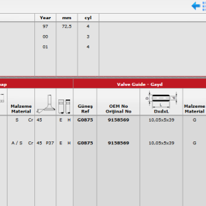 GNS-4008-4009 SUPAP TAKIM CORSA B / ASTRA G 1.2 Z10XEP-X12XE-Z12XE-A12XER-B12XEL LPG UYUMLU 16V
