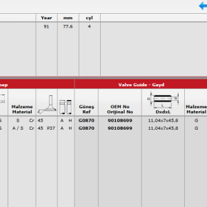 GNS-4015-4016 SUPAP TAKIM CORSA B 92-00 X14SZ-C14SE