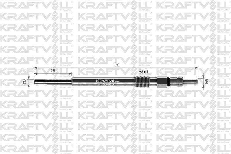 KRAFTVOLL 05030001 OPEL ASTRA H – CORSA C-D 1.3 DİZEL KIZDIRMA BUJİSİ TAKIM